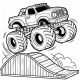 Desenhos de Monster Truck para Colorir