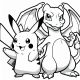 Desenhos de Pokémon para Colorir