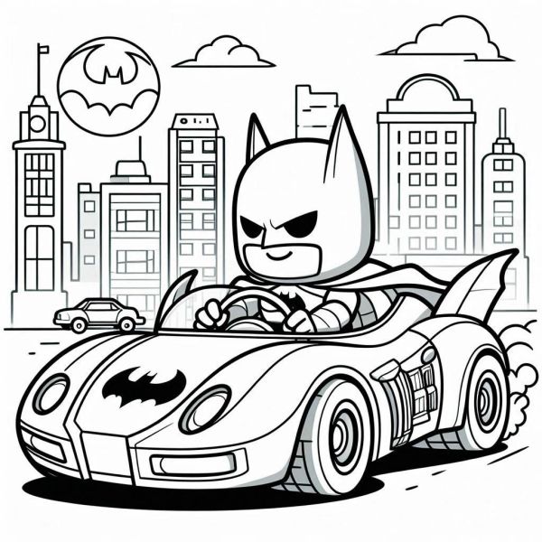 Desenhos do Batman para Colorir