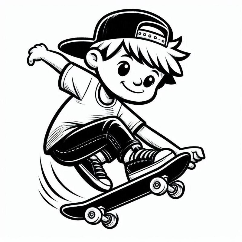 Transforme Aventuras em Cores: Skate Radical